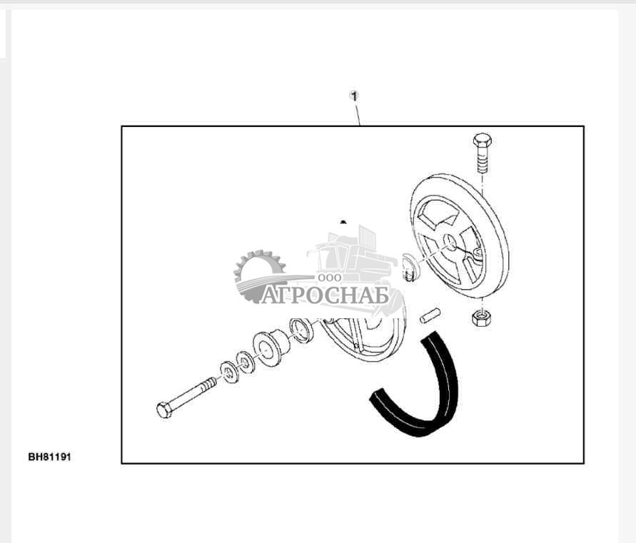 Attachment, Slow Speed Fan Drive 